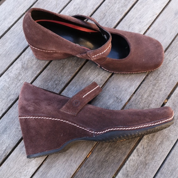 Rockport suede Mary Jane wedges - Picture 2 of 12